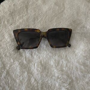 Martha Stewart Tortoise Shell Square Sunglasses